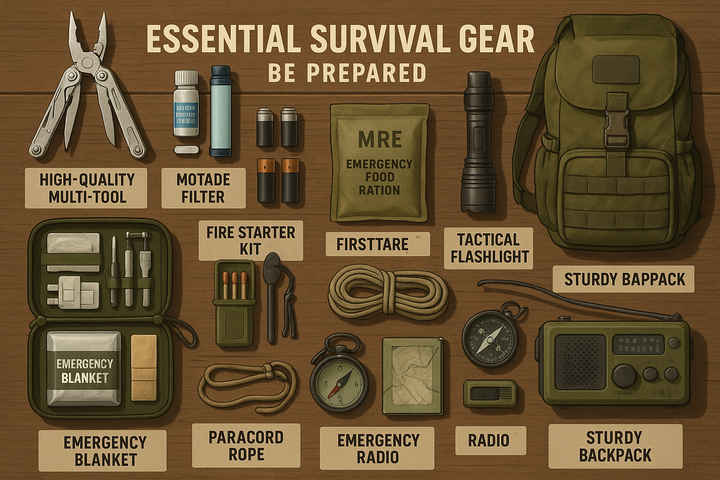 Survival Gear Prepping: Essential Categories and Resources – RockTopGear