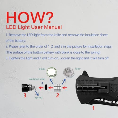 XIPHIAS EDC Stainless Steel Folding Pocket Knife Multitool with LED Light, Magnesium Fire Starter, Whistle, Paracord & Pocket Clip - Survival Camping Gear with Knife Pouch - XK039BC-GREEN