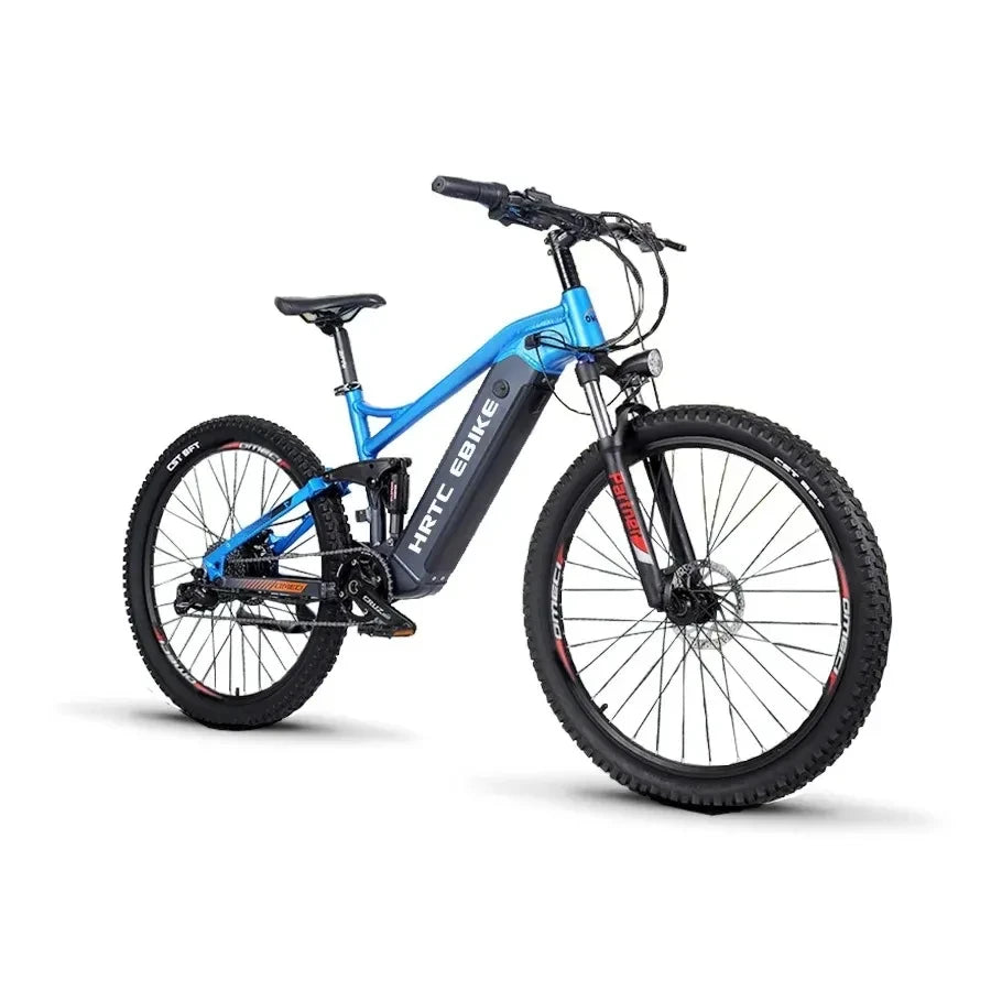 New 26-inch mountain electric bike soft tail bike 1000W48V17AH hydraulic brakes rear-wheel drive hidden lithium battery 50km/h