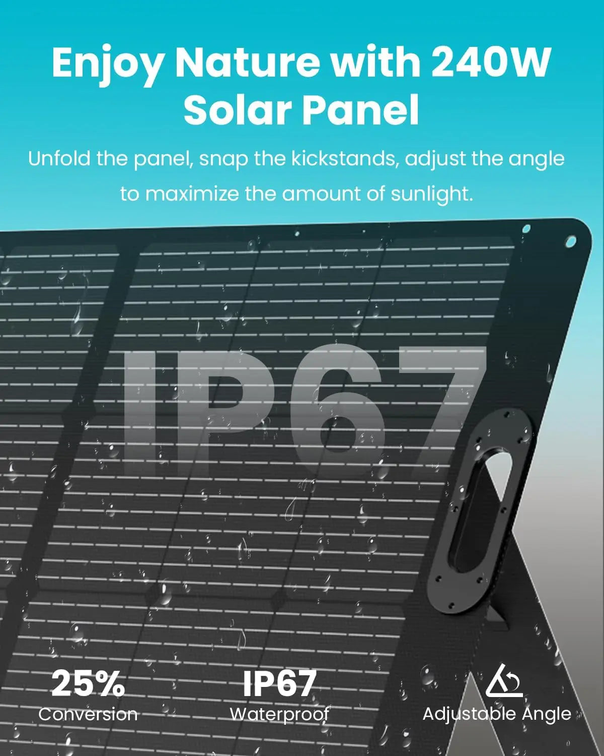 1 Portable Power Station 2000W (4500W Peak), 1024Wh LiFePO4 Battery Generator with 1400W AC Charging & 800W Solar Charging