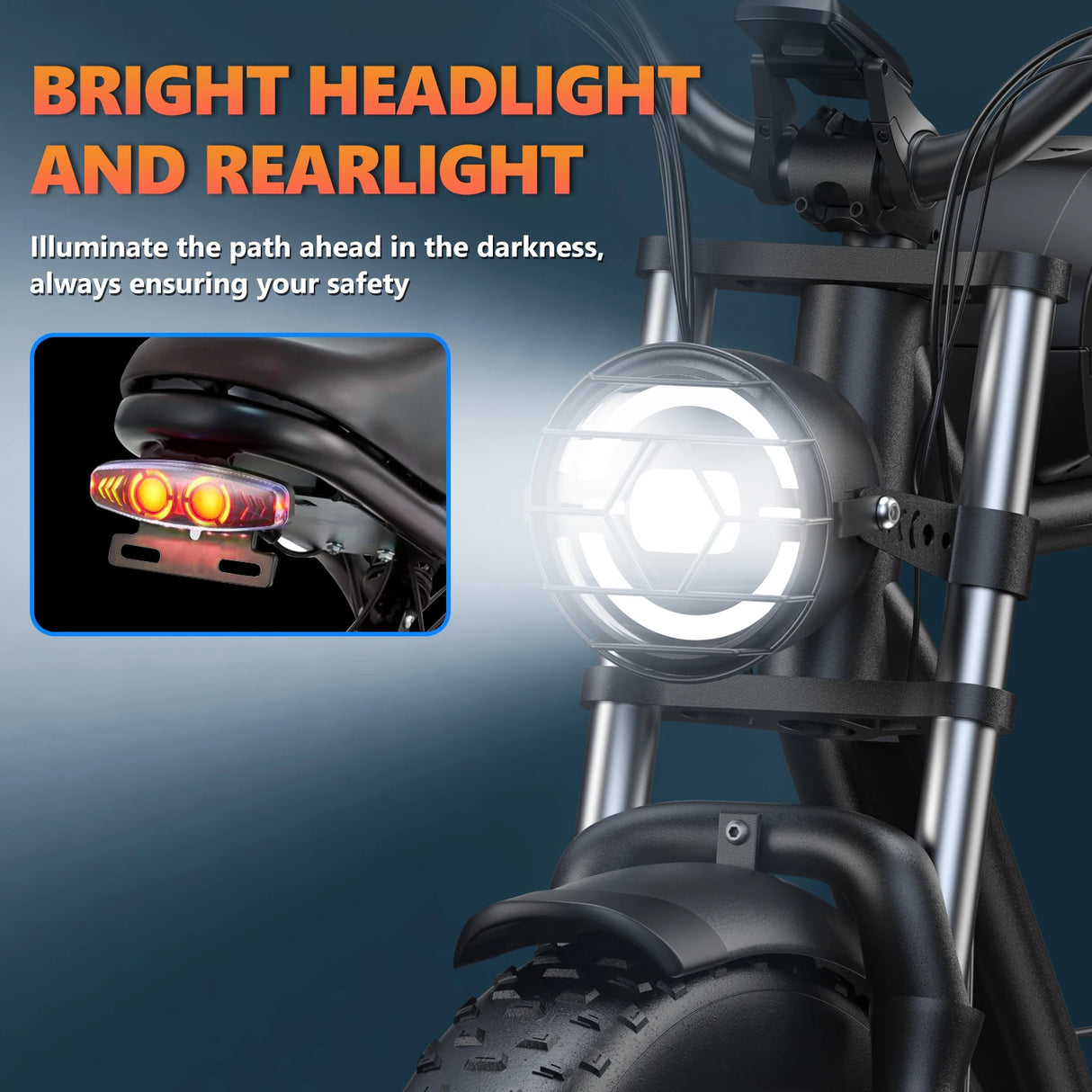 Kickwey K7 Adult Electric Bicycle 1500w 48V 23ah Mountain Electric Bike 20 Inch Fat Tire Outdoor Entertainment Off Road E Bike