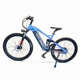 New 26-inch mountain electric bike soft tail bike 1000W48V17AH hydraulic brakes rear-wheel drive hidden lithium battery 50km/h
