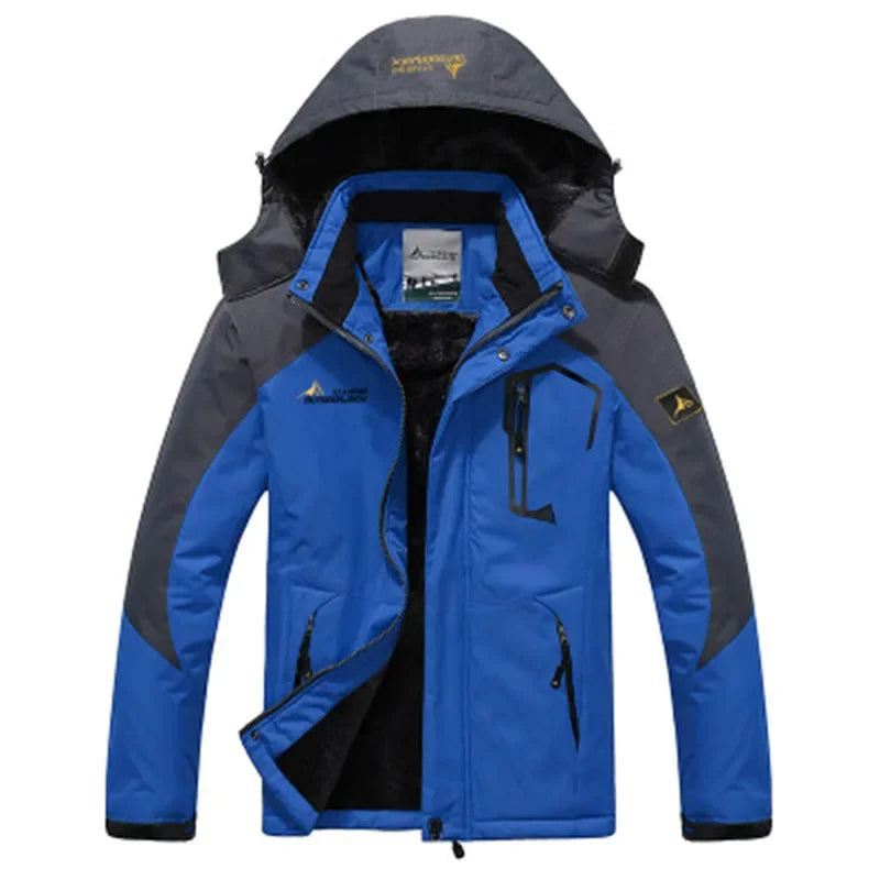 New Winter Parka Men Windbreak Plus Thick Warm Windproof Fur Coats Male Military Hooded Anorak Jackets Men's Winter Jackets