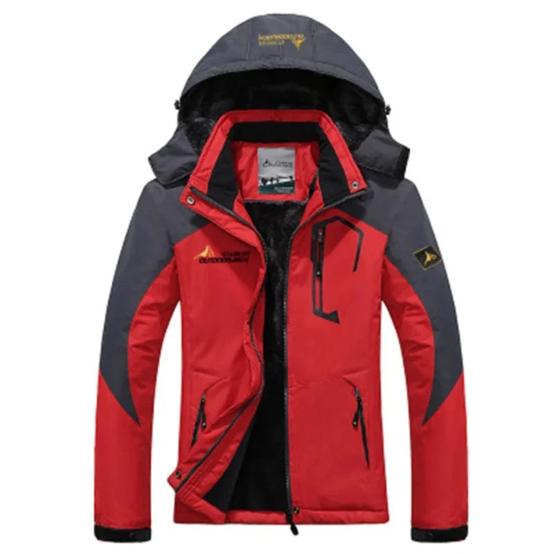 New Winter Parka Men Windbreak Plus Thick Warm Windproof Fur Coats Male Military Hooded Anorak Jackets Men's Winter Jackets